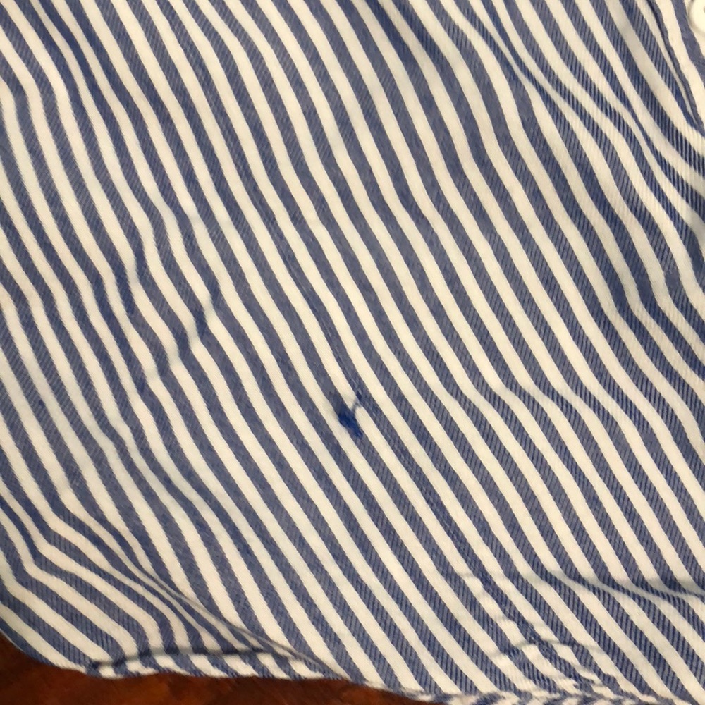 Button striped blouse - Picture 4 of 4